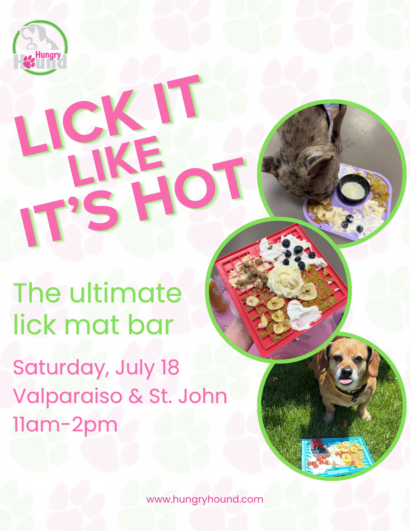 Image of Local Pet Event Lick It Like It's Hot - Dog Lick Mat Event Nearby