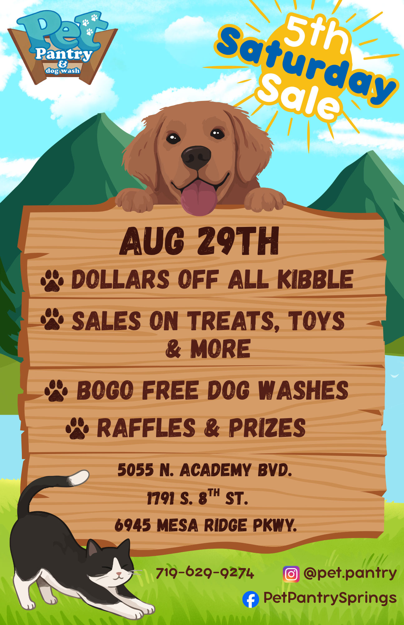 Image of Local Pet Event 5th Saturday Sale Nearby