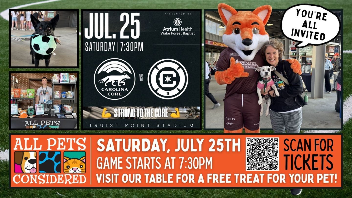 Image of Local Pet Event All Pets Considered at Carolina Core Nearby