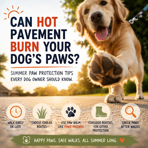 Can Hot Pavement Burn Your Dog's Paws?