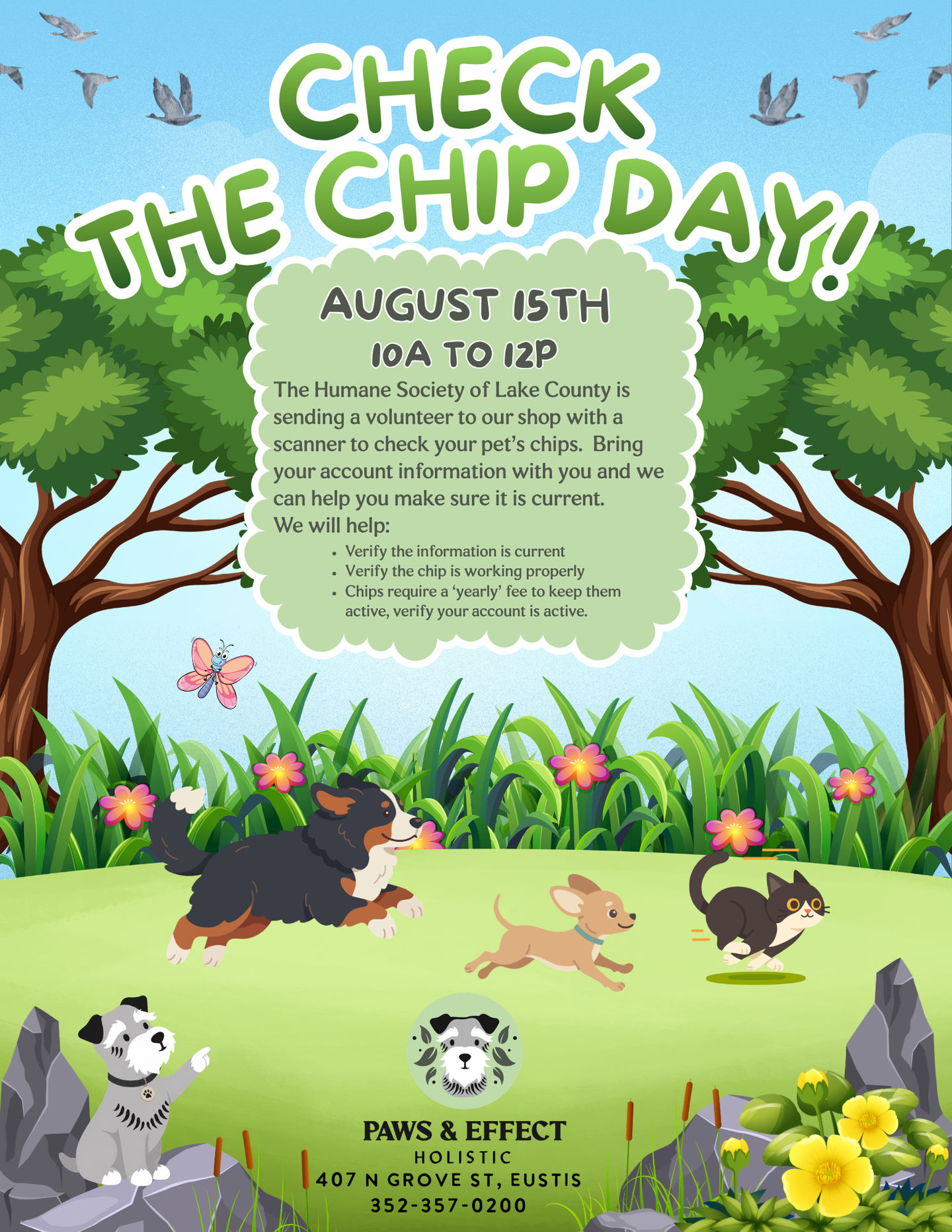 Image of Local Pet Event Check Your Pet's Chip Day! Nearby