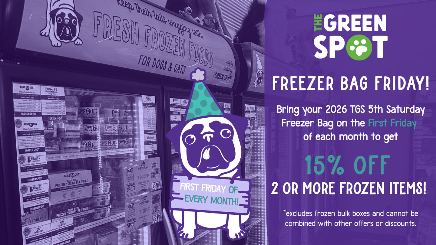 Image of Local Pet Event Freezer Bag Friday at The Green Spot! Nearby