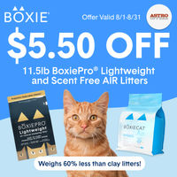 Image of Boxiecat US | $5.50 OFF Select 11.5lb Lightweight Litters Promotion in Andover