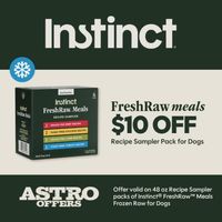 Image of Instinct | $10.00 OFF FreshRaw Meals 48oz Recipe Sampler Promotion in Chester