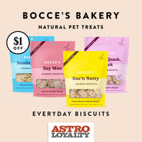 Image of Bocce's Bakery | $1.00 OFF Everyday Crunchy Biscuits Promotion in Houston