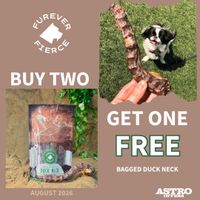 Image of Furever Fierce | Buy 2, Get 1 FREE on Bagged Duck Necks Promotion in Irwin