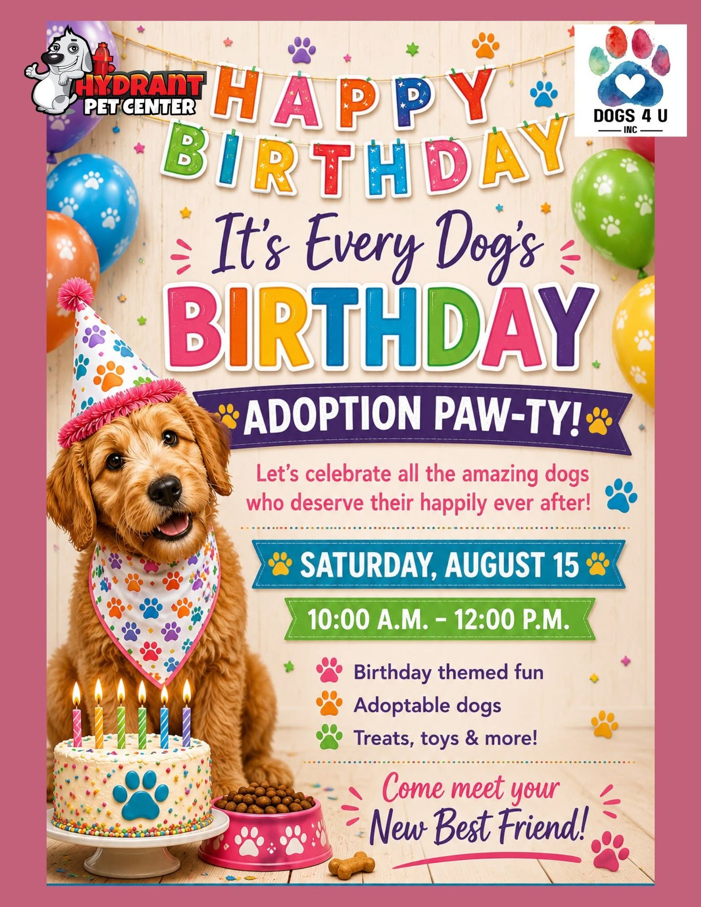 Image of Local Pet Event Every Dog's Birthday Party! Nearby