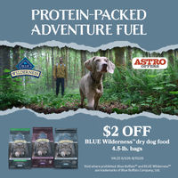 Image of Blue Buffalo | $2.00 OFF Small Bags of Wilderness Dry Dog Food Promotion in Greenport