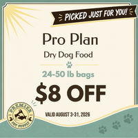 Image of August Sale - Pro Plan Dry Dog Food 24-50 lb $8 OFF Promotion in Beverly Hills