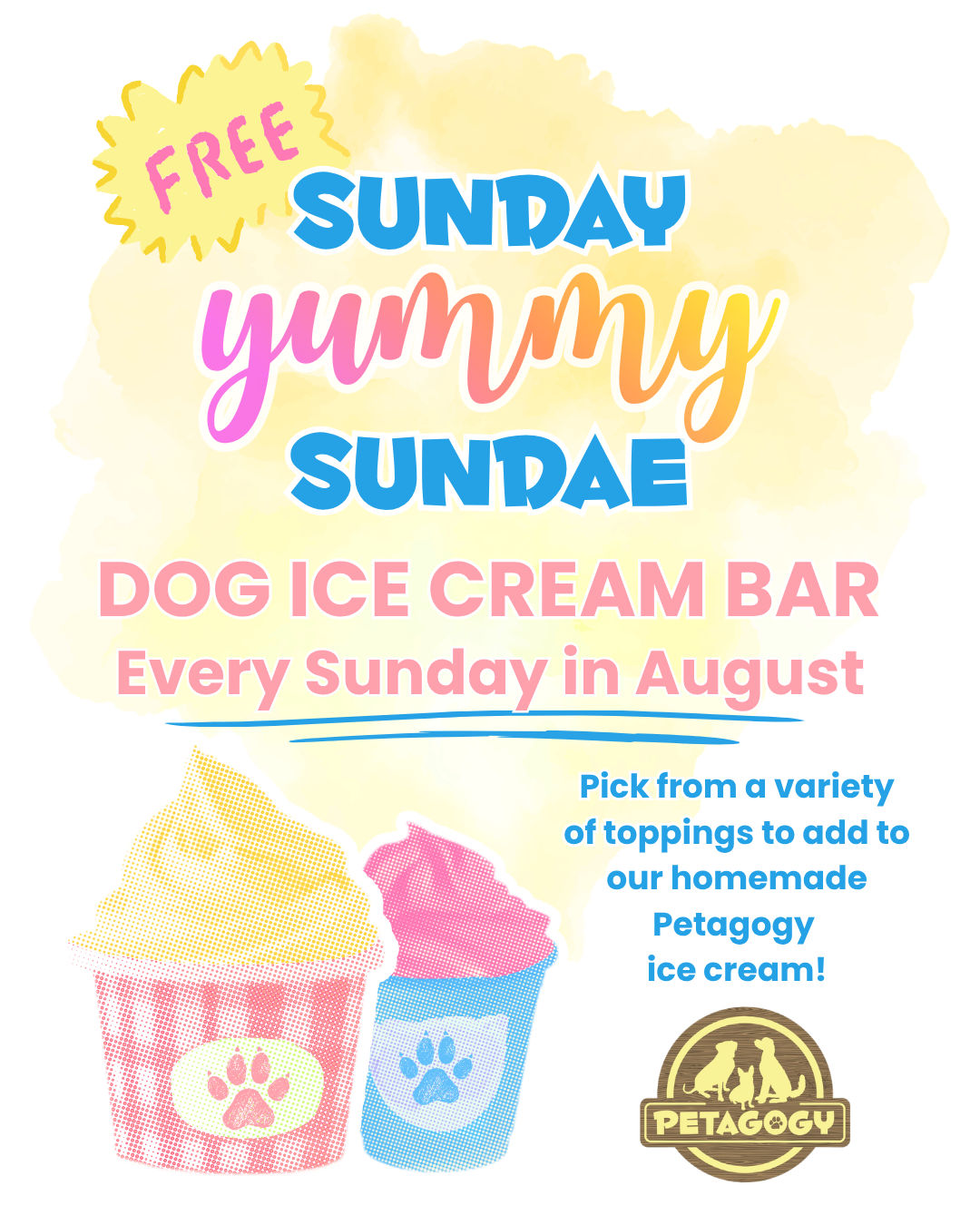 Image of Local Pet Event Sunday Yummy Sundae Nearby
