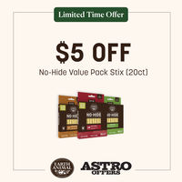 Image of Earth Animal | $5.00 OFF No-Hide Stix Value Pack (20ct) Promotion in Bluffton