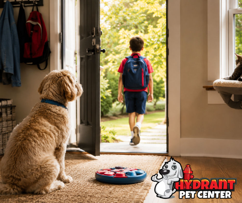 Back-to-School Isn’t Just an Adjustment for Kids: Helping Pets Handle a Quieter House