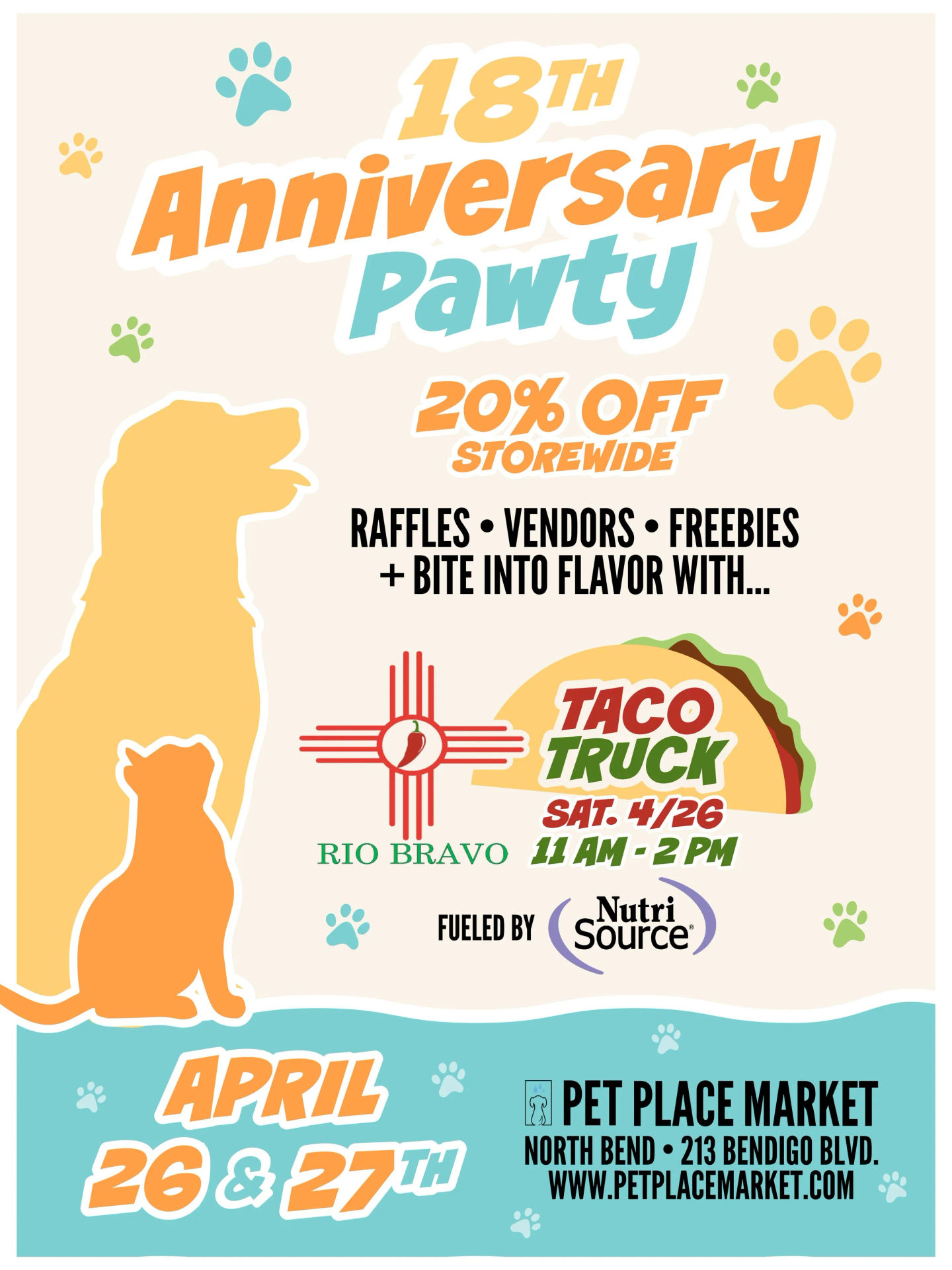 18th Anniversary Pawty in North Bend!