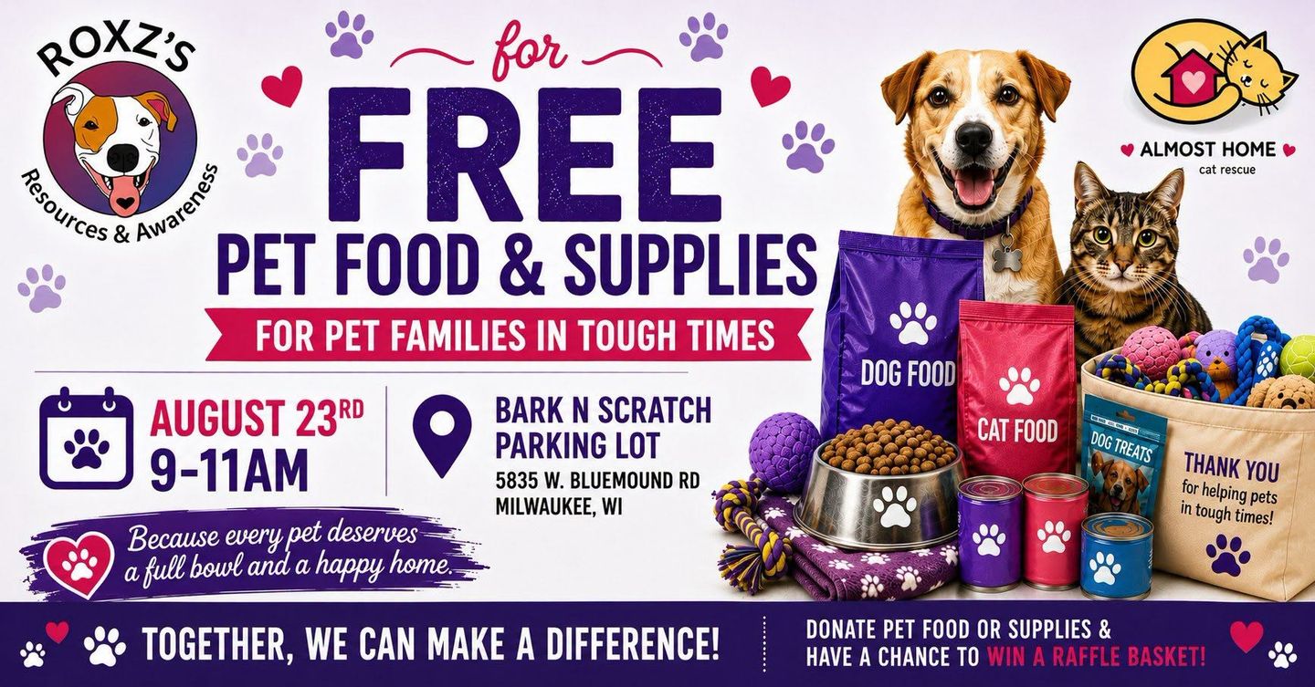 Image of Local Pet Event Free Pet Food & Supplies Nearby