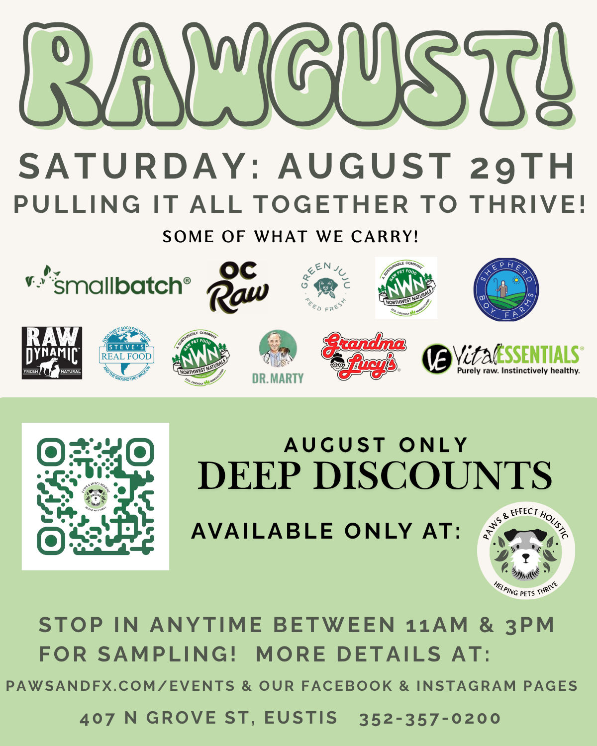 Image of Local Pet Event Join Our August Pet Nutrition Saturdays! Nearby