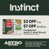 Image of Instinct | Save On FreshDried Raw Meals & Meal Blends for Dogs Promotion in Wayne
