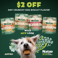 Image of Natoo | $2.00 OFF Crunchy Biscuits for Dogs Promotion in Albuquerque