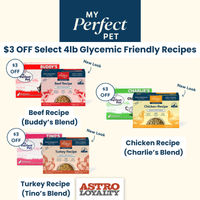 Image of My Perfect Pet | $3.00 OFF Select 4lb Glycemic Friendly Recipes Promotion in San Antonio