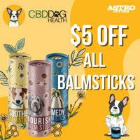 Image of CBD Dog Health | $5.00 OFF ALL Balm Sticks Promotion in San Antonio