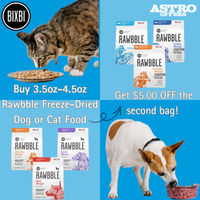 Image of BIXBI | Buy a Small Bag of Freeze-Dried Dog or Cat Food, Get $5.00 OFF the Second! Promotion in Hales Corners