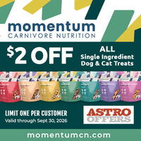 Image of Momentum | $2.00 OFF Bagged Single Ingredient Treats  Promotion in Sarasota