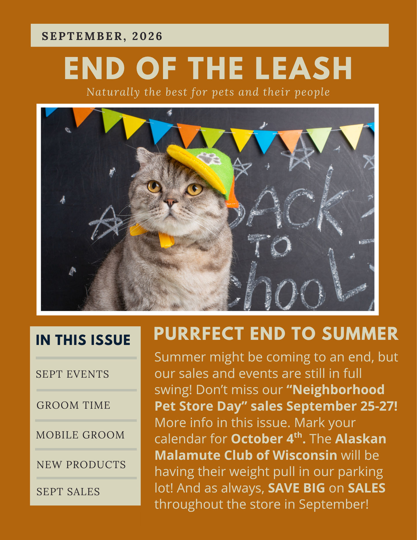 September Newsletter