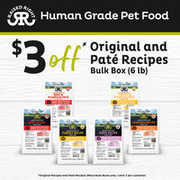 Image of Raised Right | $3.00 OFF 6lb Bulk Box Frozen Diets Promotion in Sarasota