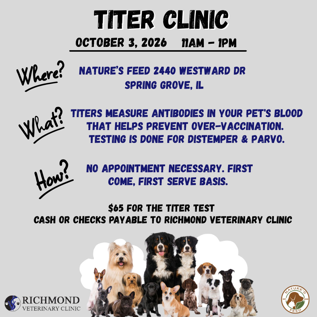 Image of Local Pet Event Titer Clinic - MARK YOUR CALENDARS! Nearby