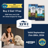 Image of ZIWI | Neighborhood Pet Store Day | Buy 2, Get 1 FREE on Select Air-Dried Dog Recipes Promotion in Beverly Hills
