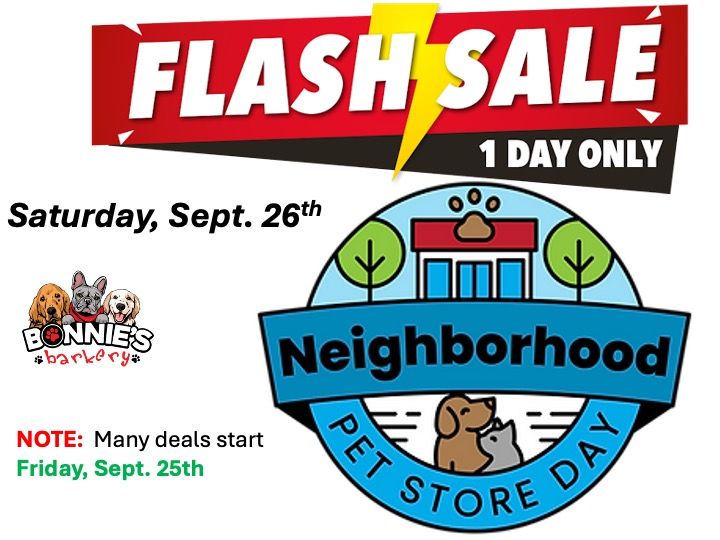 Neighborhood Pet Store Day DEALS!!!