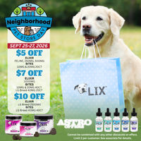 Image of LIX | Neighborhood Pet Store Day | Save On Select Elixirs & Bites Promotion in Houston
