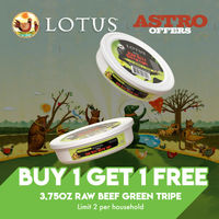 Image of LOTUS | Buy 1, Get 1 FREE on 3.75oz Beef Green Tripe Supplement Promotion in Jersey City