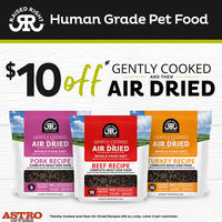 Image of Raised Right | $10.00 OFF 3lb Air Dried Diets Promotion in Sarasota