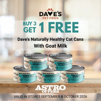 Image of Dave's Pet Food | Buy 3, Get 1 FREE on Naturally Healthy 5.5oz Cat Cans with Goat Milk Promotion in Danvers