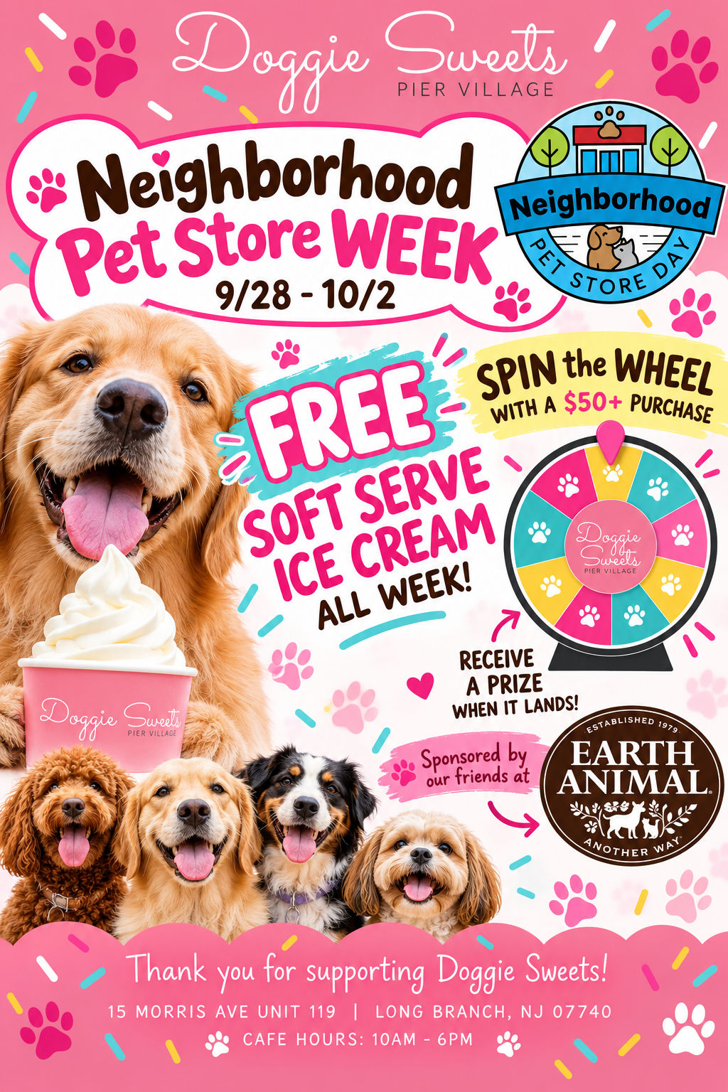 Image of Local Pet Event CAFE EVENT: Neighborhood Pet Store Day! Nearby