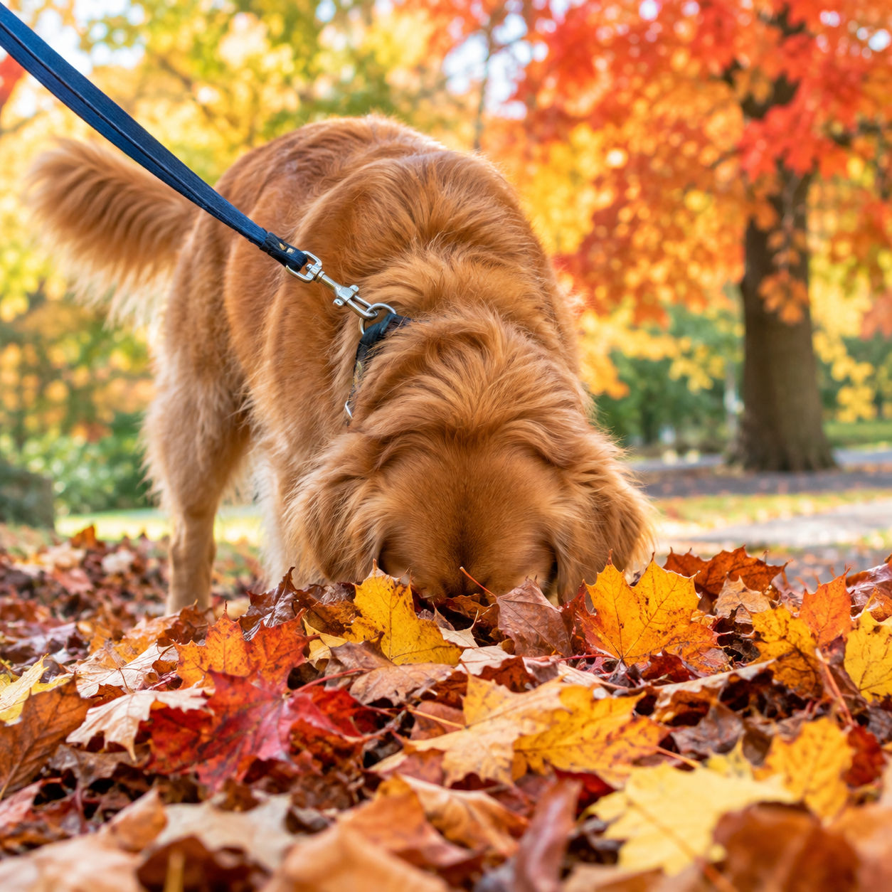 What’s Hiding in the Leaves? Autumn Outdoor Hazards for Pets