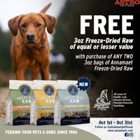 Image of Annamaet | Buy 2, Get 1 FREE on NEW 3oz Freeze Dried Raw  Promotion in Wayne