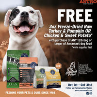 Image of Annamaet | FREE 3oz Freeze Dried Raw With Qualifying Dry Dog Food Purchase Promotion in Wayne