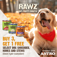 Image of RAWZ | Buy 3, Get 1 FREE on Select Dog Cans Promotion in Newport