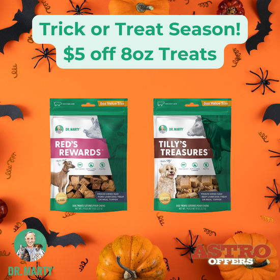 Image of Dr. Marty's US | $5.00 OFF 8oz Single Protein Treats  Promotion in Sarasota