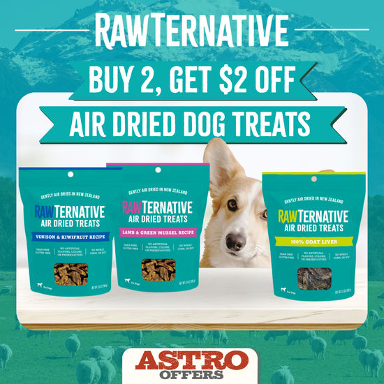 Image of RawTernative | Buy 2, Get $2.00 OFF Air-Dried Treats Promotion in Sarasota