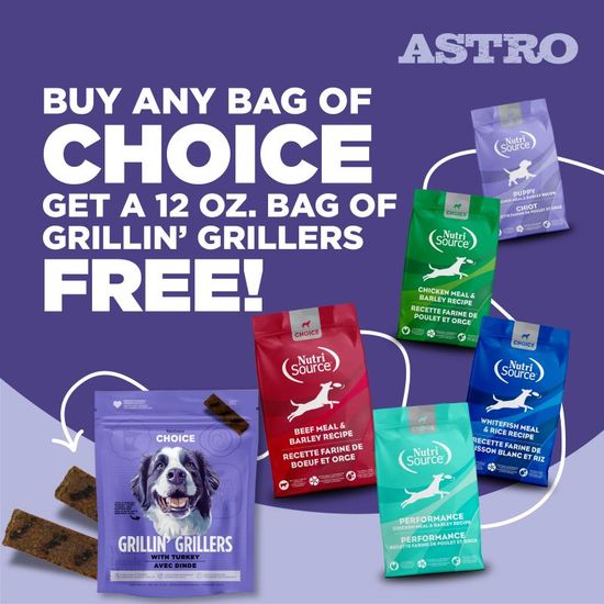 Image of Choice | Buy Choice Kibble, Get a FREE 12oz Grillin' Griller! Promotion in Sarasota
