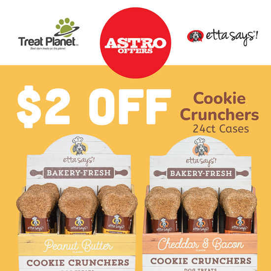 Image of Etta Says! $2.00 OFF Cookie Crunchers Cases!  Promotion in Sarasota