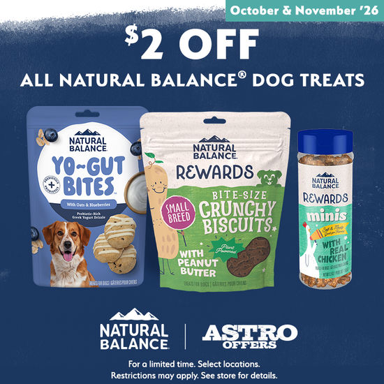 Image of Natural Balance | $2.00 OFF Dog Treats  Promotion in York