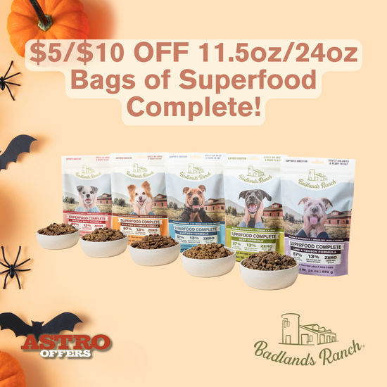 Image of Badlands Ranch US | Save On 11.5oz and 24oz Superfood Complete! Promotion in York