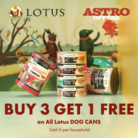 Image of LOTUS | Buy 3, Get 1 FREE on Dog Cans Promotion in University Place