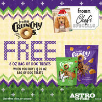Image of Fromm | Buy a 26oz Crunchy Os, Get a 6oz Crunchy Os FREE! Promotion in Bradenton