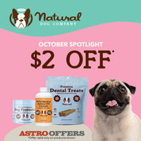 Image of Natural Dog Company | $2.00 OFF Select Products Promotion in Bristow