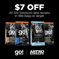 Image of Petcurean US (Private Offer)  | $7.00 OFF 18lb-25lb Go! Solutions Dog Recipes Promotion in Montrose