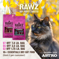 Image of RAWZ | Save On 10+ Essentials Dry Cat Food Promotion in Carmel